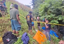 Polres Gorontalo Evakuasi Penemuan Mayat Seorang Petani di Limboto