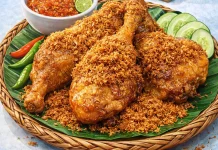 Resep Ayam Goreng Serundeng: Gurih, Renyah, dan Wangi Kelapa