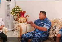 Silaturahmi Bupati Pohuwato dan Satradar 207