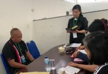 Warga Binaan Lapas Perempuan Gorontalo Ikuti Ibadah Wafat Yesus Kristus