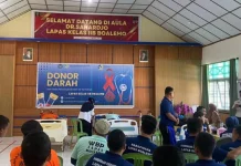 Peringati HBP ke-62, Lapas Boalemo Gelar Donor Darah Sukarela
