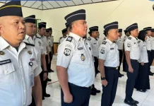 Puluhan Pegawai Lapas Boalemo Terima SK Kenaikan Pangkat