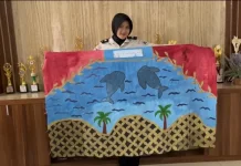 Ikut Lomba Membatik, Lapas Perempuan Gorontalo Perkenalkan Wisata Hiu Paus