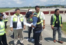 DPRD Gorontalo Tinjau Proyek Bandara Djalaluddin, Dukung Embarkasi Haji Penuh