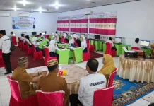 Pemkab Gorontalo Pantau Pelaksanaan TKA Tingkat SMP