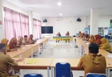 Rapat Evaluasi kearsipan Dinas Arpus Provinsi Gorontalo