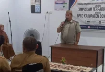 Wujudkan Sekolah Tangguh Bencana, SMP IT Asy Syifa Gandeng BPBD Bone Bolango