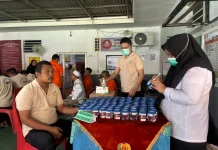 Pegawai-Warga Binaan Lapas Kelas IIA Gorontalo Jalani Tes Urine, Hasilnya Negatif