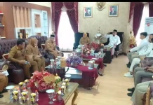 Wabup Gorut Terima Tim BPK Periksa LKPD 2025