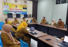 Sekda Gorut Ikuti Rakor Inflasi dan Program Nasional