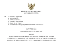 KemenHAM Terapkan Pola Kerja Fleksibel ASN