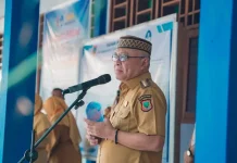 KGTK Bersama Bupati Gorontalo Tinjau Pelaksanaan Tes Kemampuan Akademik