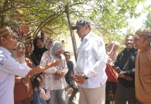Sapa Warga Transmigran, Gubernur Gusnar Terima Keluhan Harga Jagung
