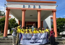 BPBD Gelar Edukasi Kebencanaan ke Siswa Brilikids School Gorontalo