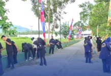 Sambut HBP ke-62, Lapas Perempuan Gorontalo Gelar Aksi Bersih-Bersih