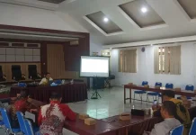 Kemenag Kabgor Evaluasi Kinerja dan Anggaran KUA  Triwulan I