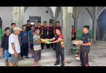 Brimob Batalyon A Pelopor Gelar Bhakti Sosial di Masjid Al Magfirah III