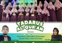 MT Al Ihsan Antusias  Ikuti Tadarus RRI Gorontalo