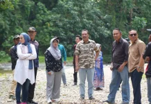 Komisi III DPRD Gorontalo Tinjau Lokasi Jembatan di Desa Modelidu