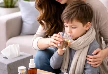 Dahak pada anak, apa yang perlu diperhatikan orang tua