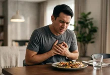 Sering nyeri dada setelah makan? waspadai gangguan lambung