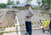Gerak Cepat BPBD Gorontalo Tinjau Longsor di Kecamatan Pulubala