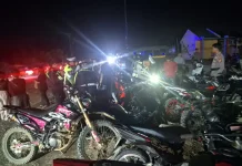 Ganggu Ketertiban Malam, Polres Pohuwato Tindak Tegas Knalpot Brong