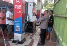 Polsek Boliyohuto Awasi SPBU, Cegah Penyalahgunaan BBM Bersubsidi
