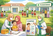 Cegah Lonjakan Campak, Dinkes Kota Gorontalo Percepat Respons dan Penanganan