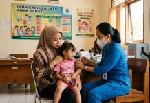 Penolakan Vaksin Campak Masih Terjadi , Orang Tua Khawatir Anak Demam