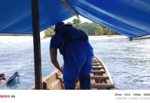 Polairud Gorontalo Evakuasi 7 Warga Terdampar di Pulau Mas