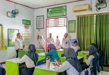 Kemenag Kabgor Monitoring TKA Gelombang III dan Ujian di Delapan Madrasah
