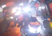 Hujan Deras dan Tumpahan Oli Picu Belasan Kendaraan Tergelincir