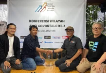 Melki Gani – Fajri A. Kidjab Pimpin AMSI Gorontalo Periode 2026–2030