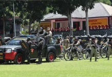 Jelang May Day 2026, Brimob Polda Gorontalo Latih Personel Anti Anarkis