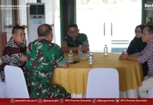 KPU Provinsi Gorontalo Bersama Korem Sinkronkan Data Pemiliih