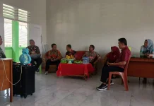 Monitoring Disiplin Pegawai, Kemenag Kabgor Kunjungi Tiga Madrasah