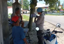 Propam Polsek Boliyohuto Buka Aduan Masyarakat Lewat Barcode
