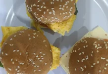 Mini Burger kuliner rumahan, praktis dan mengenyangkan