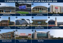 Amerika Serikat Siapkan 11 Stadion untuk Piala Dunia 2026