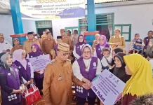 Roadshow Posyandu Bone Bolango, 118 Paket Bantuan Dibagikan