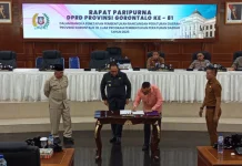 DPRD Gelar Rapat Paripurna Penetapan Ranperda di Luar Propemperda 2026