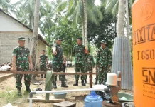 Tinjau Proyek TMMD di Boalemo, Danrem Tekankan Penguatan Koordinasi