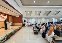 Gelar Doa Pemberangkatan Jemaah Calon Haji, Kemenag Kabgor Beri Living Cost