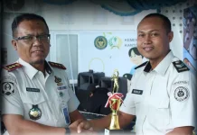 Lapas Boalemo Raih Penghargaan Lomba Olahraga Peringatan HBP ke-62