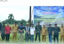 Bupati Tinjau Lokasi Pembangunan Batalyon di Popayato Barat