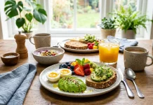 Kombinasi Sarapan Sehat yang Lezat dan Mengenyangkan