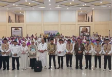 DPRD Gorontalo Lepas 393 Jemaah Haji Kloter 28 UPG