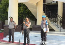 Kapolres Pohuwato Tekankan Pelayanan Maksimal dan Disiplin Personel