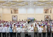 Bupati Pohuwato Hadiri Pelepasan JCH Gorontalo ke Tanah Suci